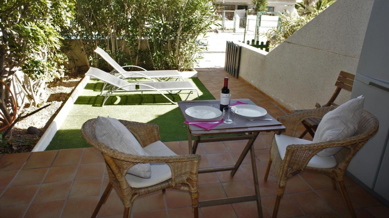 Apartamento Con Jardin Y Piscina En El Balancon Apartment El Médano Exterior foto